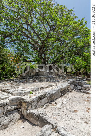 building, mexico, pyramid 115369228