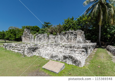 Ancient Ruins of El Rey in Cancun, Mexico Ancient Ruins of El Rey in Cancun, Mexico 115369348