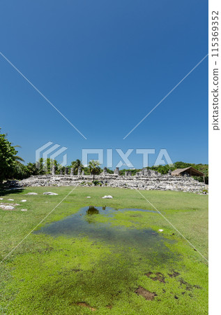 Ancient Ruins of El Rey in Cancun, Mexico Ancient Ruins of El Rey in Cancun, Mexico 115369352