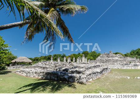 Ancient Ruins of El Rey in Cancun, Mexico Ancient Ruins of El Rey in Cancun, Mexico 115369369