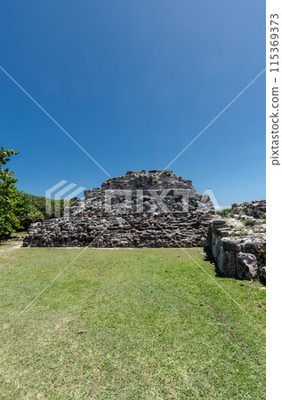 Ancient Ruins of El Rey in Cancun, Mexico 115369373