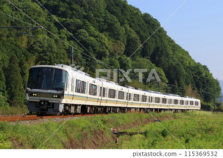 [J] Bantan Line 221 series train (Himeji ⇔ Teramae/electrified section) 115369532
