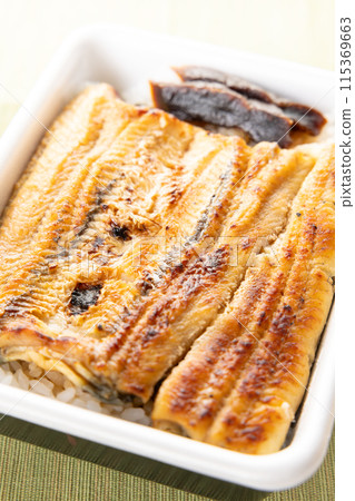 Delicious eel box lunch Delicious eel box lunch 115369663