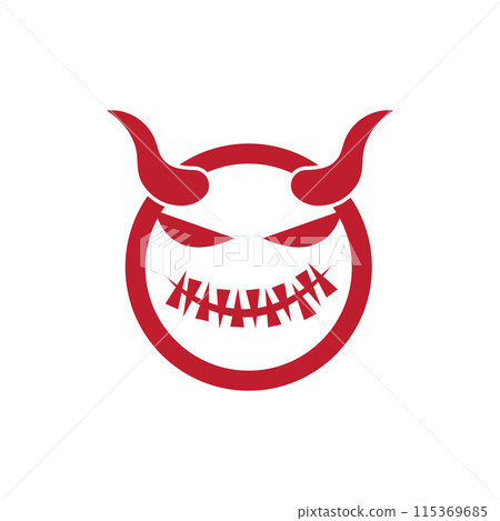 Devil icon illustration 115369685