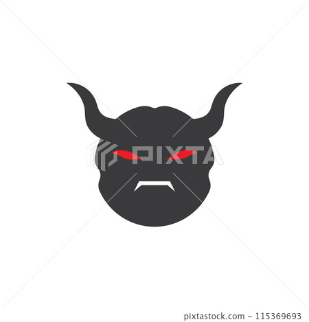 Devil icon illustration Devil icon illustration 115369693