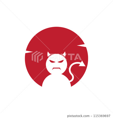 Devil icon illustration 115369697