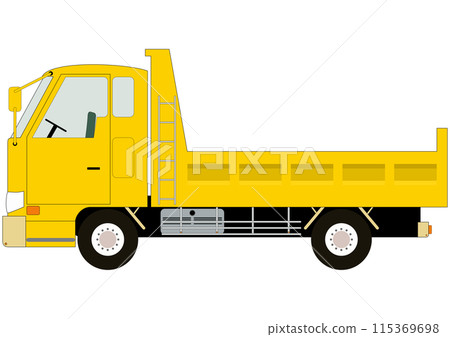 "Yellow dump truck" "Yellow dump truck" 115369698