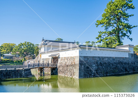 小田原城銅門住吉橋住吉堀 小田原城銅門住吉橋住吉堀 115373026