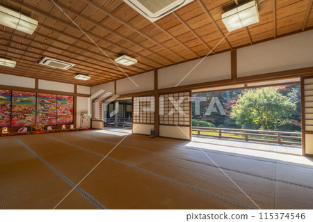 從能室看秋天的京都瑞信院 115374546