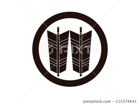 圓圈中的箭頭 115374641