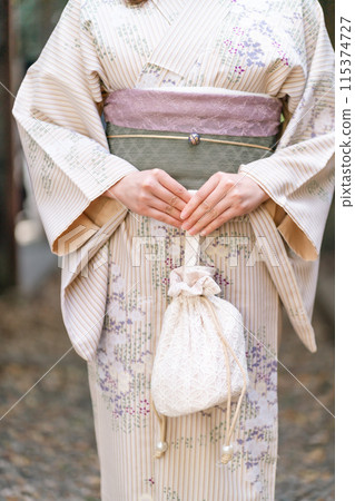 Body parts of a woman in a kimono, no face Body parts of a woman in a kimono, no face 115374727