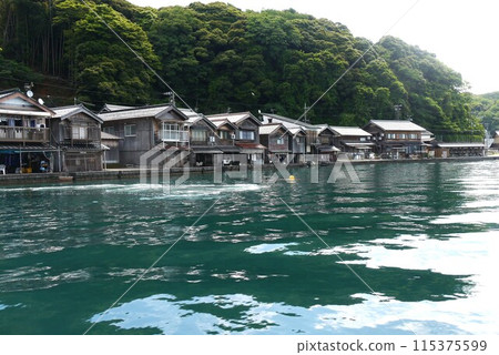 This is the northern tip of the Tango Peninsula, where the boathouses of Ine are located. 115375599