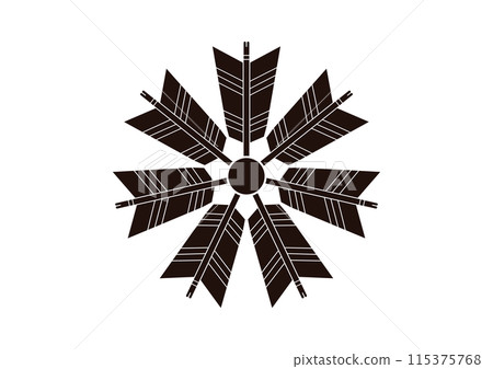 Seven-arrow wheel 115375768