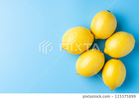 清爽的檸檬圖片背景 115375899
