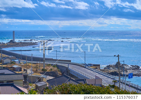 See the southernmost part of Choshi City, Chiba Prefecture (Nagasaki-machi, Nagasaki-hana, Ichinoshima Island Lighthouse, etc.) 115376037