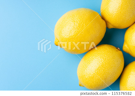 Refreshing lemon image background 115376582