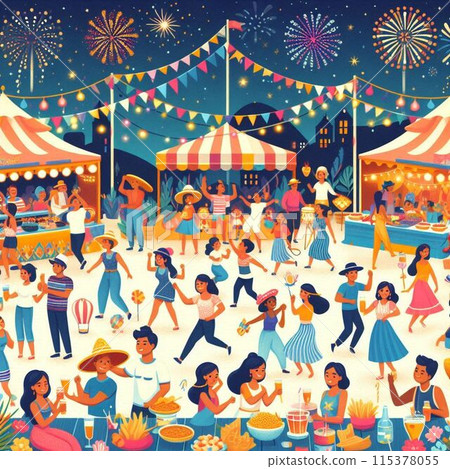 Summer festival Summer festival 115378055