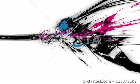 一位年輕女子試圖開啟自己的未來 115378102