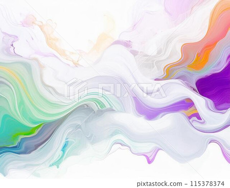 彩色漸層水墨背景 彩色漸層水墨背景 115378374