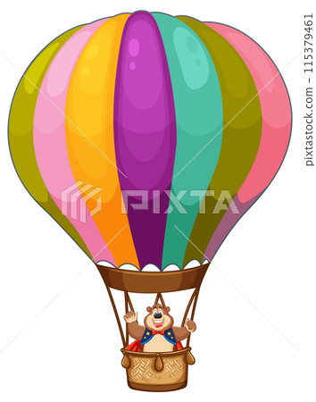 Colorful Hot Air Balloon Adventure 115379461