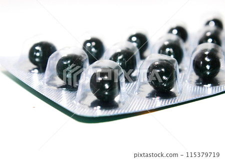 A picture of medicine with selective focus A picture of medicine with selective focus 115379719
