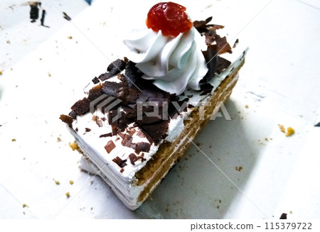 A picture of cake with selective focus A picture of cake with selective focus 115379722