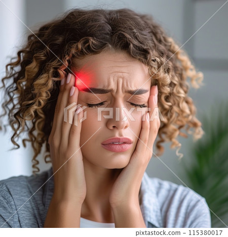Headache, agony discomfort and migraine with effective treatment, stress relief, lifestyle adjustments for improved health and well-being, solution for symptom relief and comfor pulsating character Headache, agony discomfort and migraine with effective treatment, stress relief, lifestyle adjustments for improved health and well-being, solution for symptom relief and comfor pulsating character 115380017