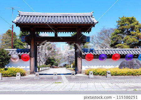 壬生町城址公園二之丸門（復原）/栃木縣壬生町 115380251