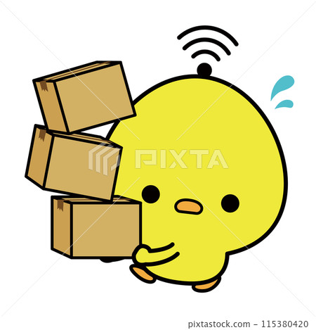 小雞 Wi-Fi 行動可愛簡單紙板 小雞 Wi-Fi 行動可愛簡單紙板 115380420