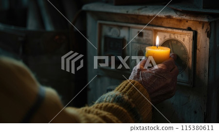 Blackout: a power crisis - energy collapse and the absence of electricity, plunging communities into darkness and disrupting daily life. Blackout: a power crisis - energy collapse and the absence of electricity, plunging communities into darkness and disrupting daily life. 115380611