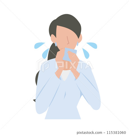 失敗哭泣的女商人 115381060