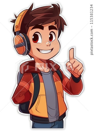 Groovy cartoon sticker hippy, vibrant, retro inspired design exuding a whimsical and psychedelic charm, perfect funky and eclectic touch. stick , white background, isolate, cut off Groovy cartoon sticker hippy, vibrant, retro inspired design exuding a whimsical and psychedelic charm, perfect funky and eclectic touch. stick , white background, isolate, cut off 115381234