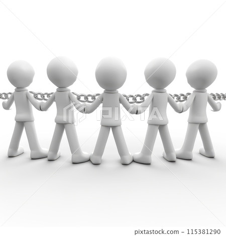 Power of teamwork, collaborative synergy driving success, fostering unity, trust, and efficiency, achieving goals together, strength in diversity, and collective effort for shared accomplishments. 115381290