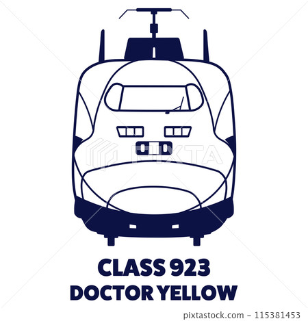 923型新幹線Doctor黃印藍色 923型新幹線Doctor黃印藍色 115381453