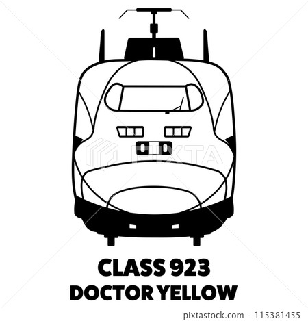 923型新幹線Doctor黃印黑色 923型新幹線Doctor黃印黑色 115381455