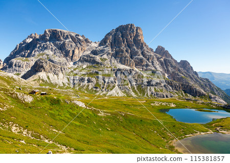 Laghi dei Piani at Dolomite Alps Laghi dei Piani at Dolomite Alps 115381857