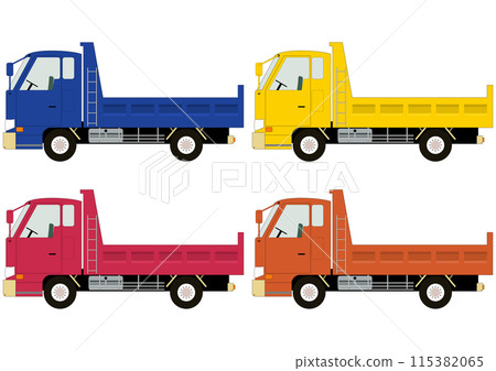 “四輛自卸車四種顏色” “四輛自卸車四種顏色” 115382065