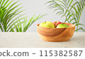 Apples in a bowl 115382587