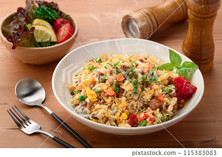 Shirasu納豆炒飯（可以享受納豆香氣的炒飯） 115383083