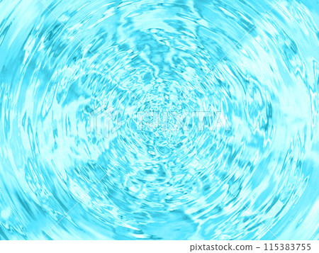 Swirling water surface, blue bird's-eye view Swirling water surface, blue bird's-eye view 115383755