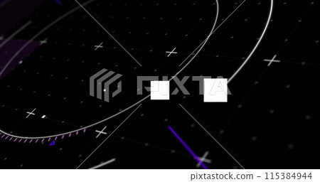 Image of data loading ring over scope scanning Image of data loading ring over scope scanning 115384944