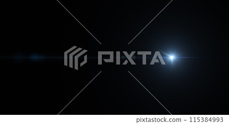 Bright blue white star optical lens flare. Beautiful glow blue light flare for project overlay screen effect. Abstract effect element for luxury premium product design. 3d illustration rendering. Bright blue white star optical lens flare. Beautiful glow blue light flare for project overlay screen effect. Abstract effect element for luxury premium product design. 3d illustration rendering. 115384993