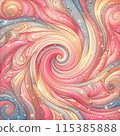 Sparkling pastel colors 115385888