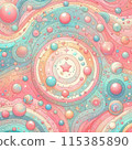 Sparkling pastel colors 115385890