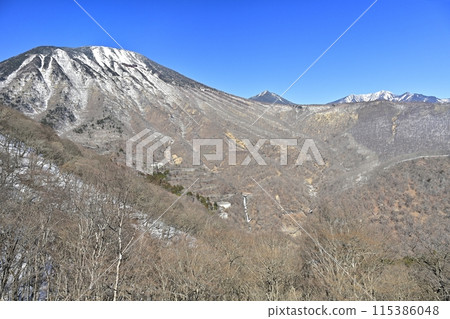 從歐日光明智平眺望恩名山 115386048