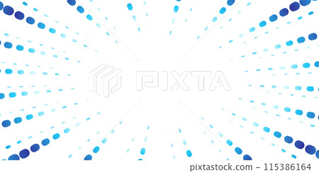 流行集中點線插畫素材 115386164