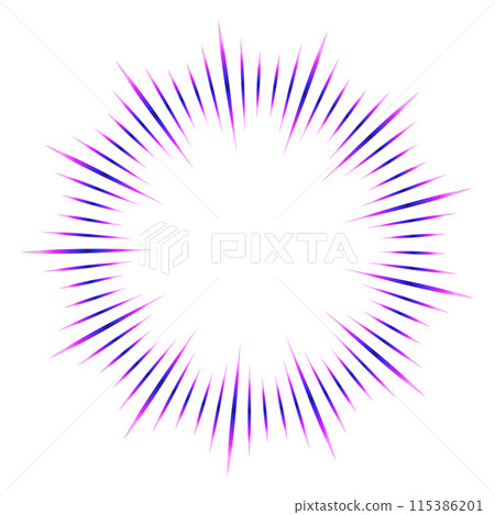 Bright concentrated line circular ring material 115386201