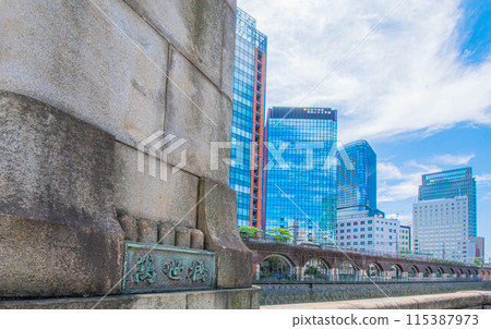 東京神田萬世橋的欄桿 115387973