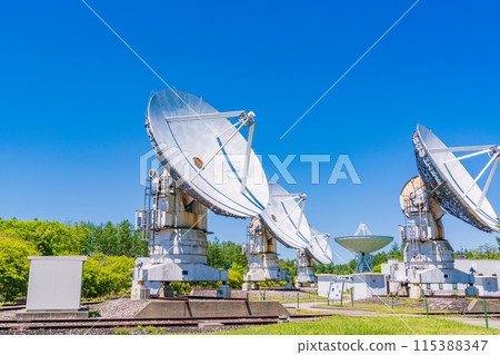 (Nagano Prefecture) Nobeyama Radio Observatory Parabolic Antenna (Nagano Prefecture) Nobeyama Radio Observatory Parabolic Antenna 115388347