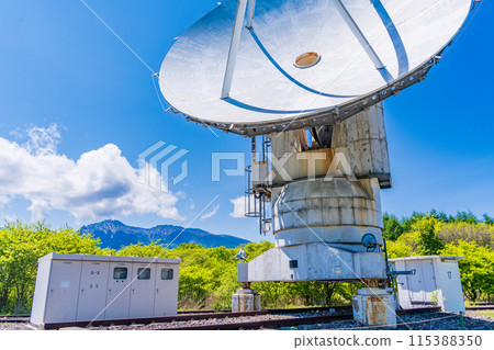 (Nagano Prefecture) Nobeyama Radio Observatory Parabolic Antenna (Nagano Prefecture) Nobeyama Radio Observatory Parabolic Antenna 115388350